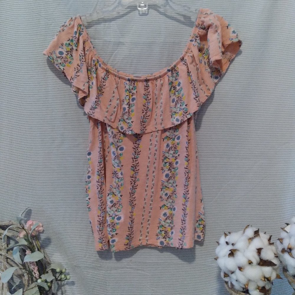 Old Navy, Medium, Peach/Floral